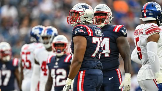 Patriots trade Herron to Raiders; Meyers, Dugger sit out practice taken at BSJ Headquarters (Patriots)